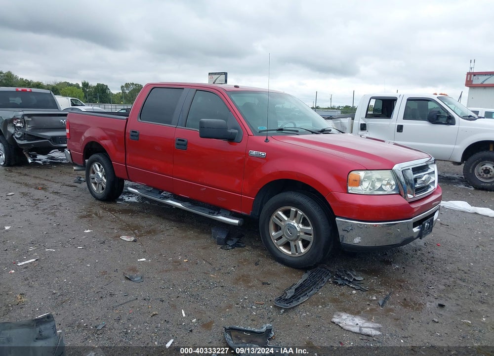 2008 FORD F-150 60TH ANNIVERSARY/FX2/XL/XLT VIN: 1FTRW12W48FB34998