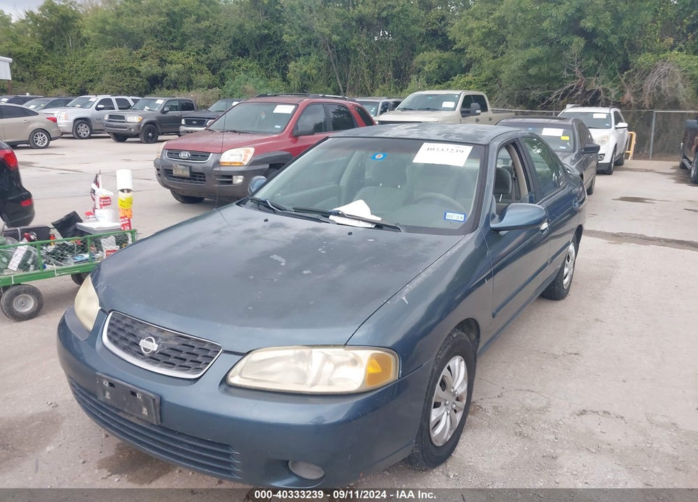 2001 NISSAN SENTRA GXE VIN: 3N1CB51D71L519205