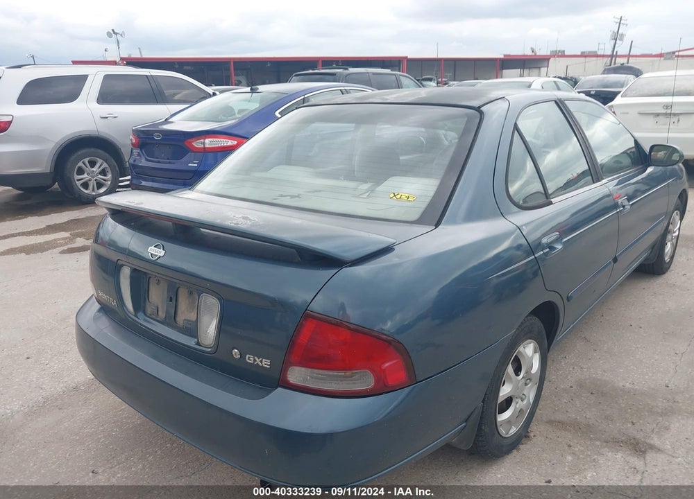 2001 NISSAN SENTRA GXE VIN: 3N1CB51D71L519205