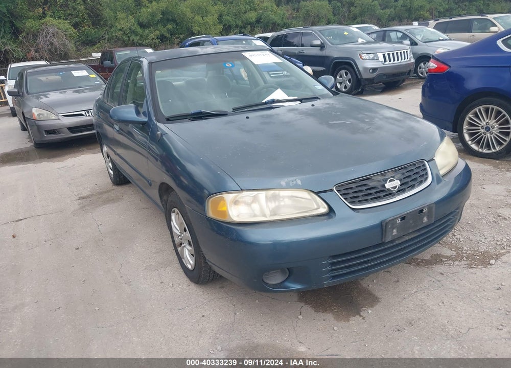 2001 NISSAN SENTRA GXE VIN: 3N1CB51D71L519205