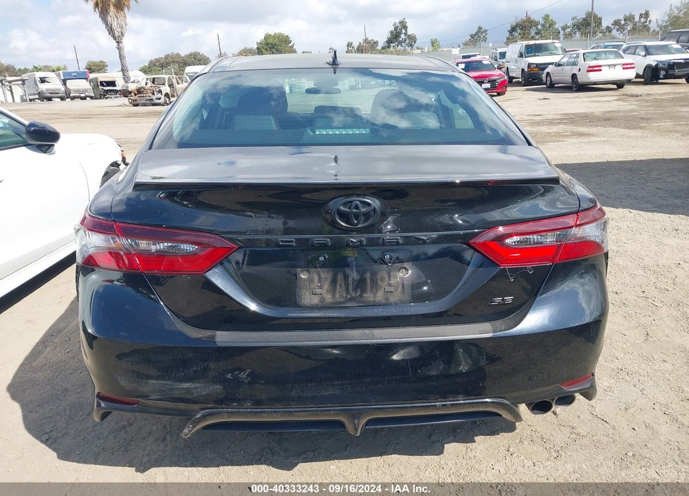 2022 TOYOTA CAMRY SE VIN: 4T1G11AK6NU633647