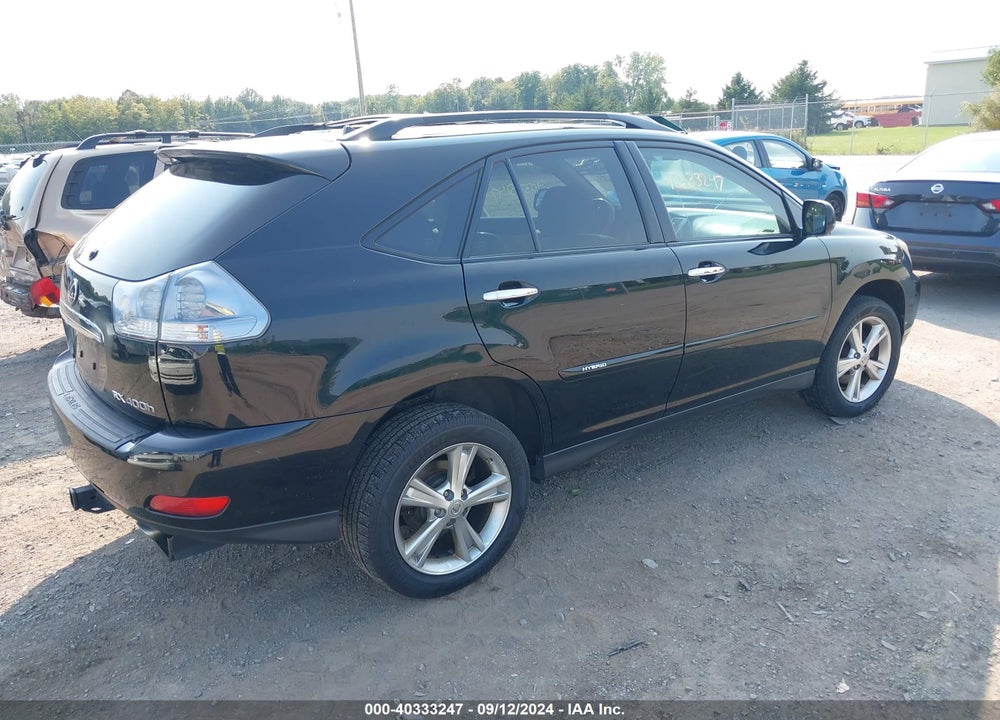 2008 LEXUS RX 400H VIN: JTJHW31UX82063320