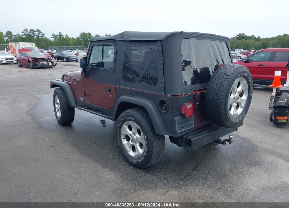 2004 JEEP WRANGLER SE VIN: 1J4FA29174P736956
