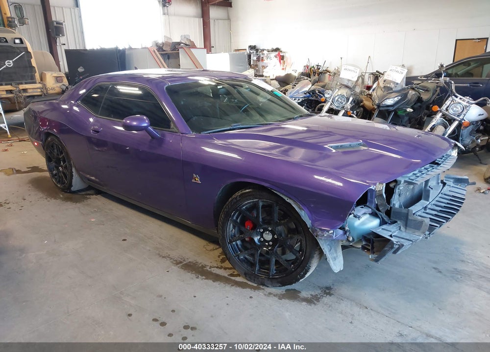 2016 DODGE CHALLENGER R/T SCAT PACK VIN: 2C3CDZFJ9GH195211