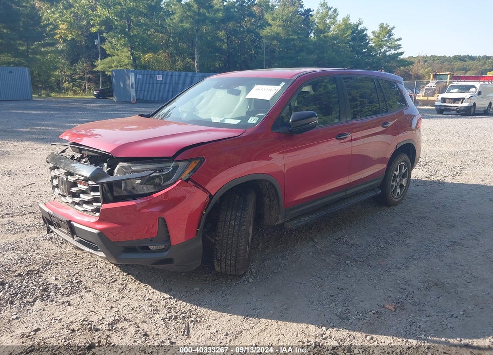 2022 HONDA PASSPORT AWD TRAILSPORT VIN: 5FNYF8H67NB012762