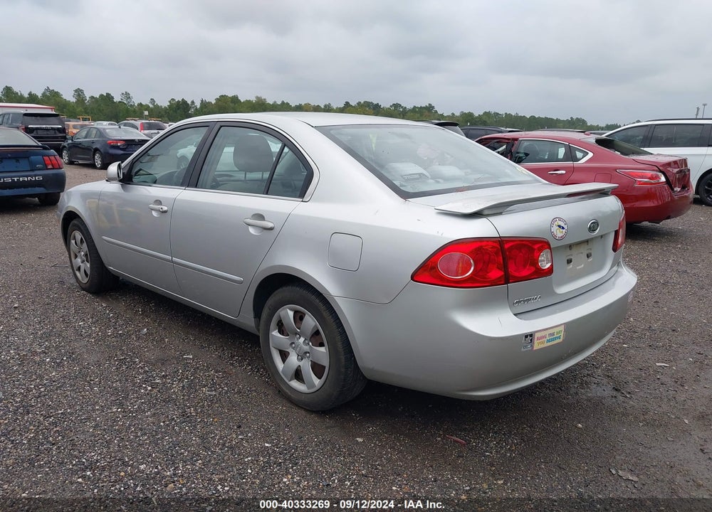 2008 KIA OPTIMA LX VIN: KNAGE123585245594