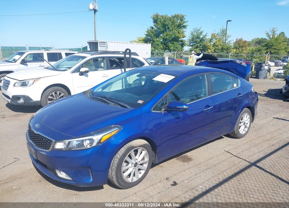 2017 KIA FORTE S VIN: 3KPFL4A78HE050054