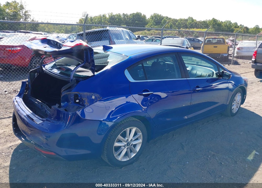2017 KIA FORTE S VIN: 3KPFL4A78HE050054