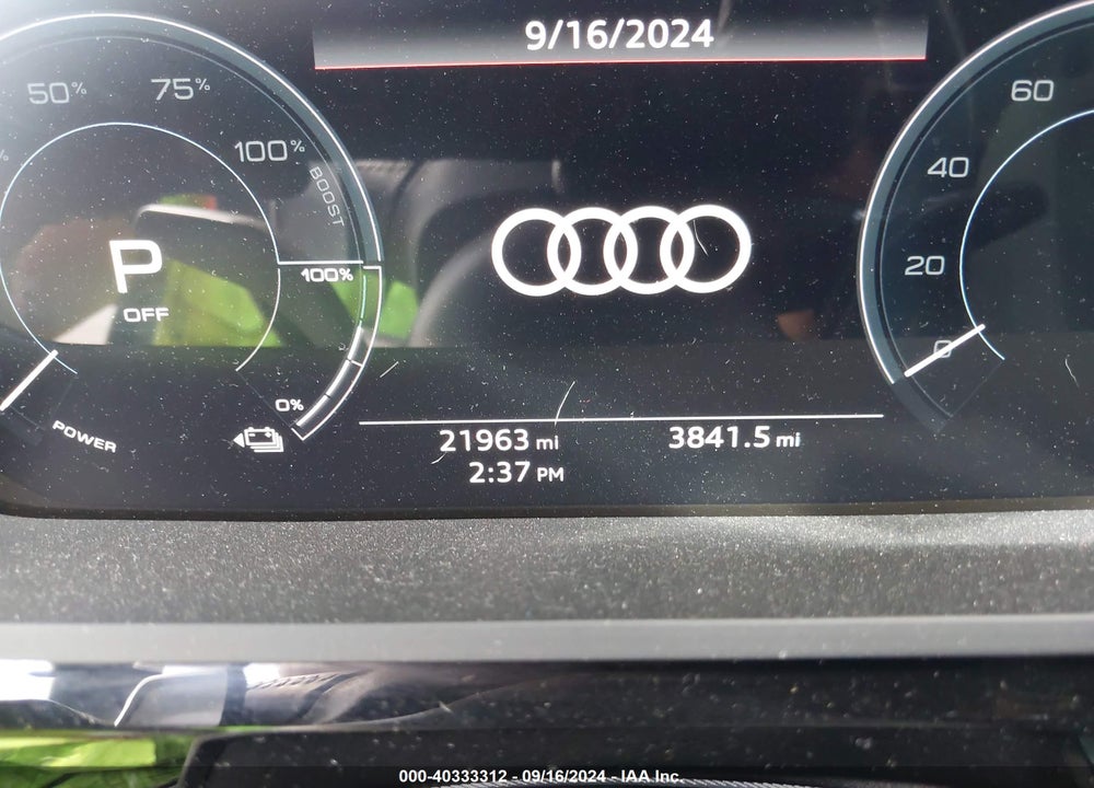 2020 AUDI E-TRON SPORTBACK PREMIUM PLUS VIN: WA12ABGE6LB035423