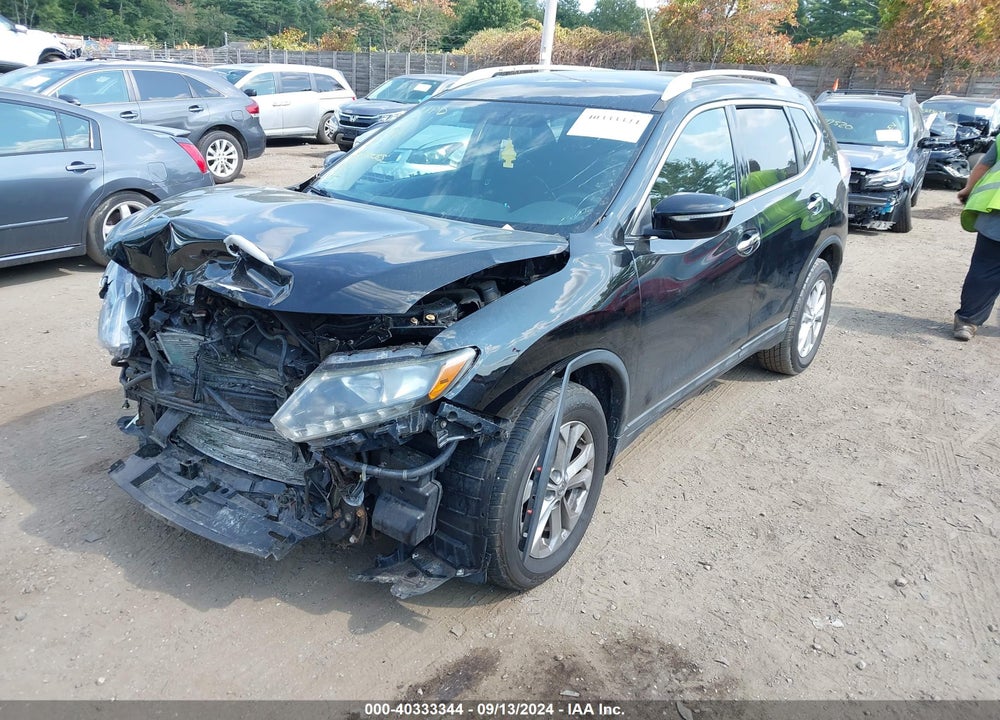 2015 NISSAN ROGUE SV VIN: 5N1AT2MV6FC809809