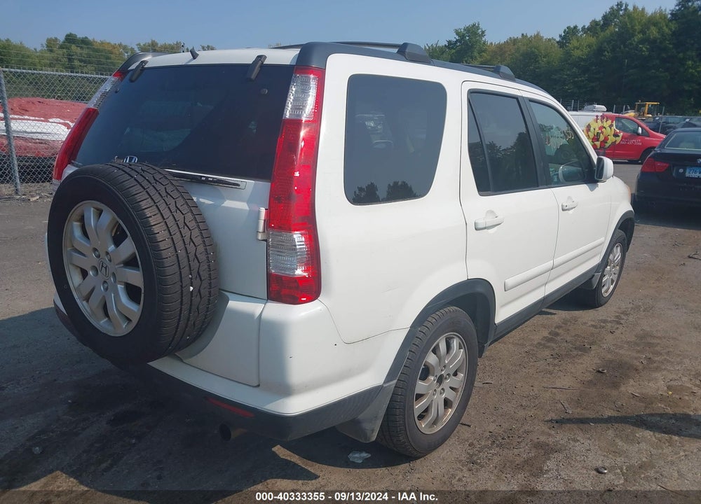 2005 HONDA CR-V SE VIN: SHSRD78905U317768