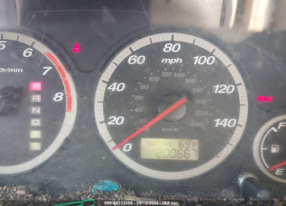 2005 HONDA CR-V SE VIN: SHSRD78905U317768