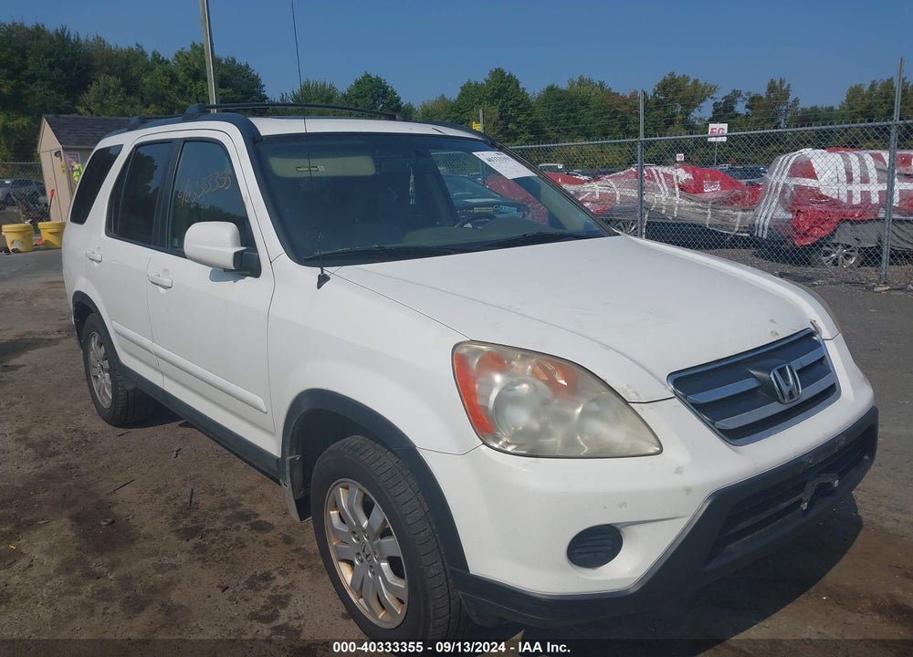 2005 HONDA CR-V SE VIN: SHSRD78905U317768