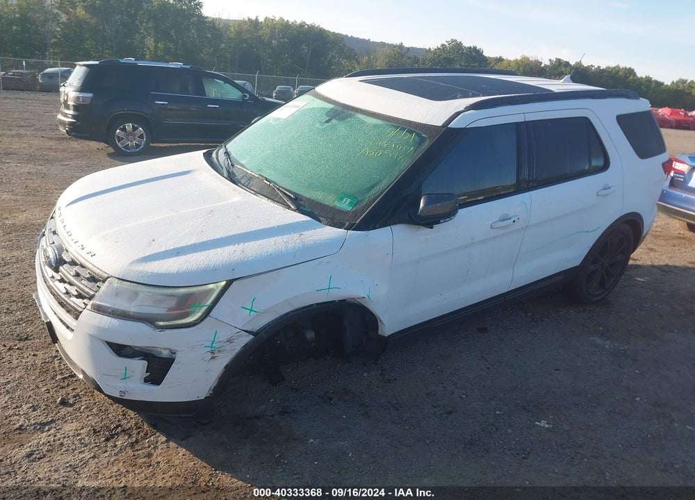 2018 FORD EXPLORER XLT VIN: 1FM5K8D8XJGA50598
