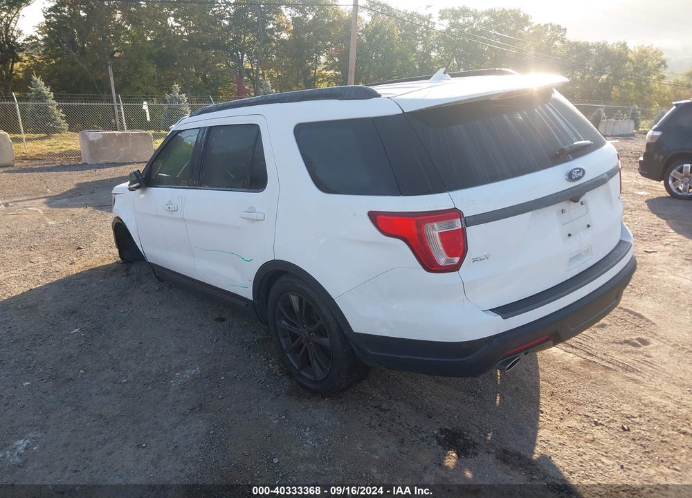 2018 FORD EXPLORER XLT VIN: 1FM5K8D8XJGA50598