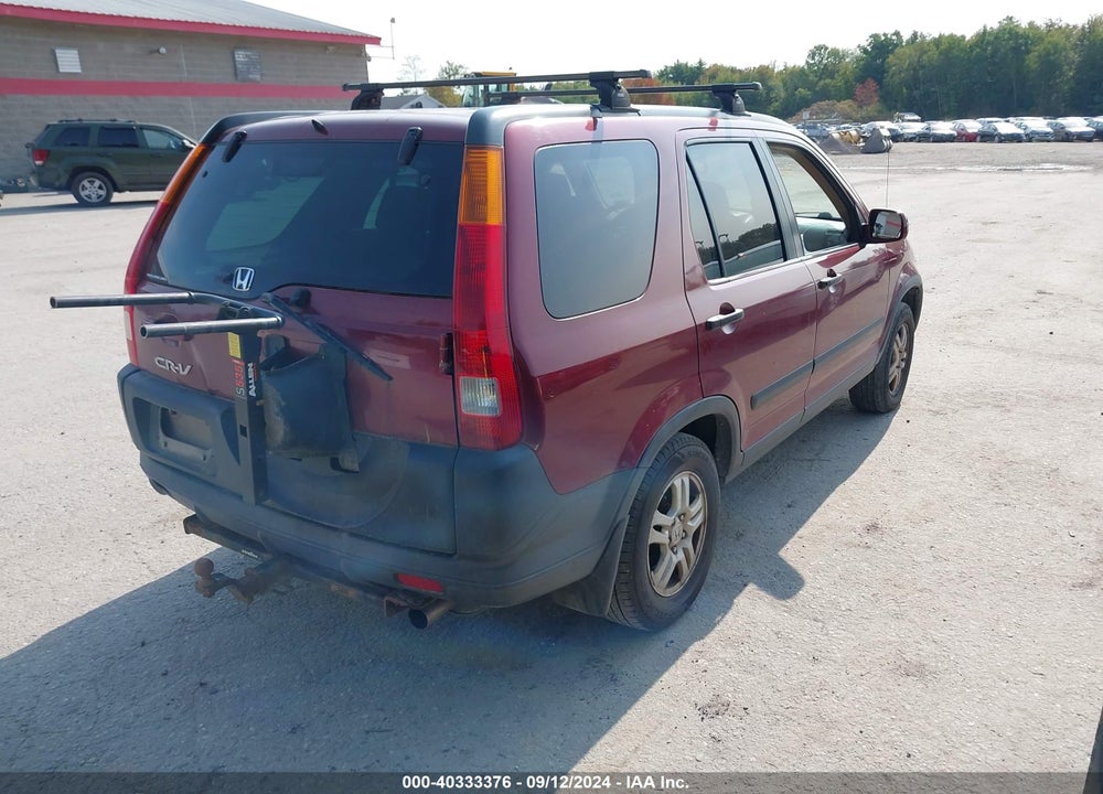 2004 HONDA CR-V EX VIN: SHSRD78844U251117