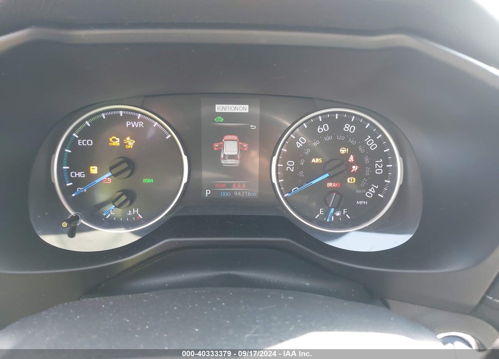 2020 TOYOTA RAV4 HYBRID XLE VIN: 2T3RWRFV5LW055315