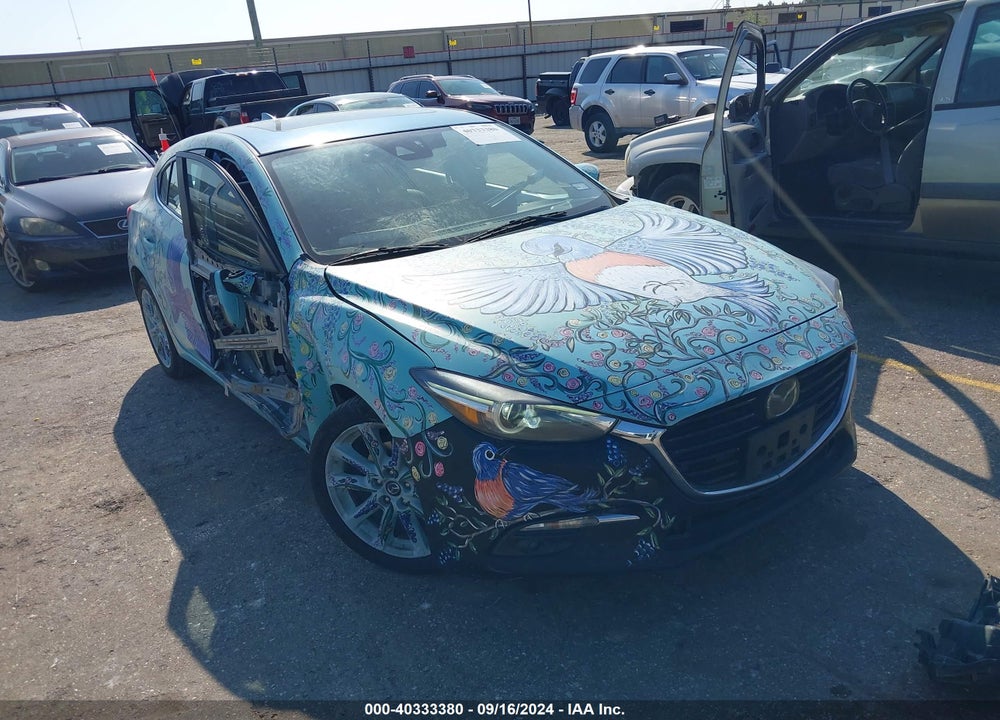 2018 MAZDA 3 GRAND TOURING VIN: 3MZBN1M36JM174378