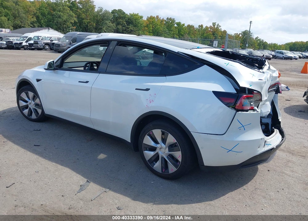 2021 TESLA MODEL Y LONG RANGE DUAL MOTOR ALL-WHEEL DRIVE VIN: 5YJYGDEE8MF191541