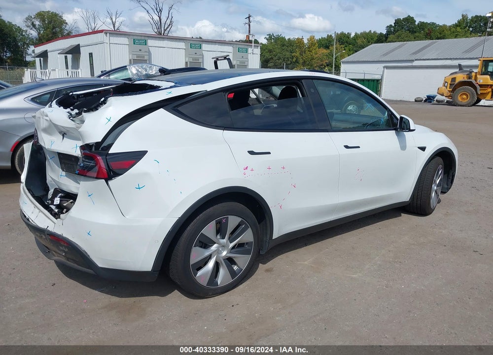 2021 TESLA MODEL Y LONG RANGE DUAL MOTOR ALL-WHEEL DRIVE VIN: 5YJYGDEE8MF191541
