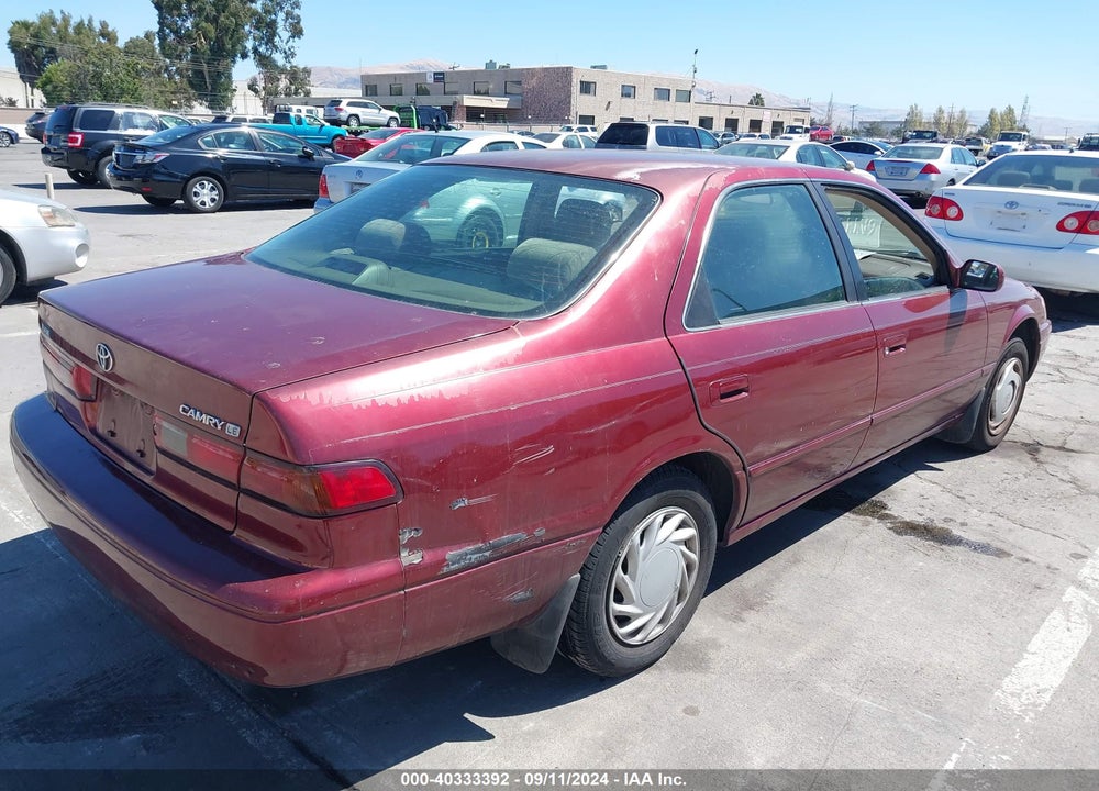 1999 TOYOTA CAMRY LE VIN: JT2BG22K8X0272670