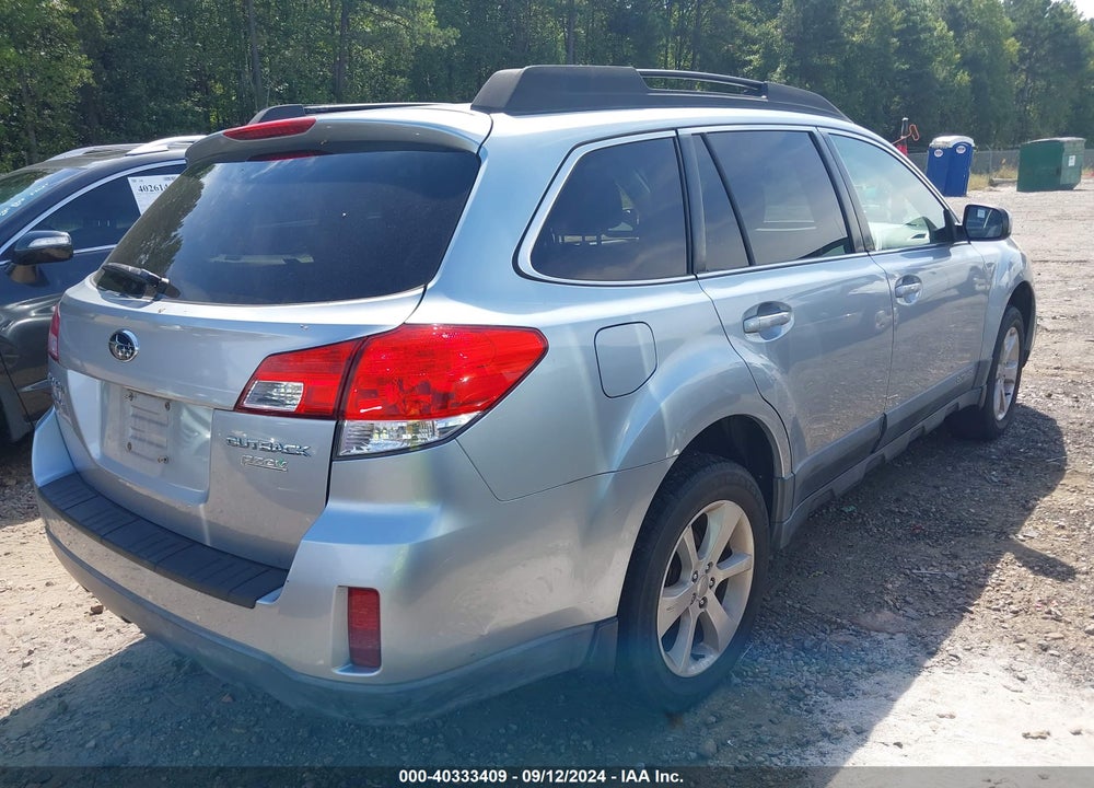 2013 SUBARU OUTBACK 2.5I PREMIUM VIN: 4S4BRCCC7D3296432