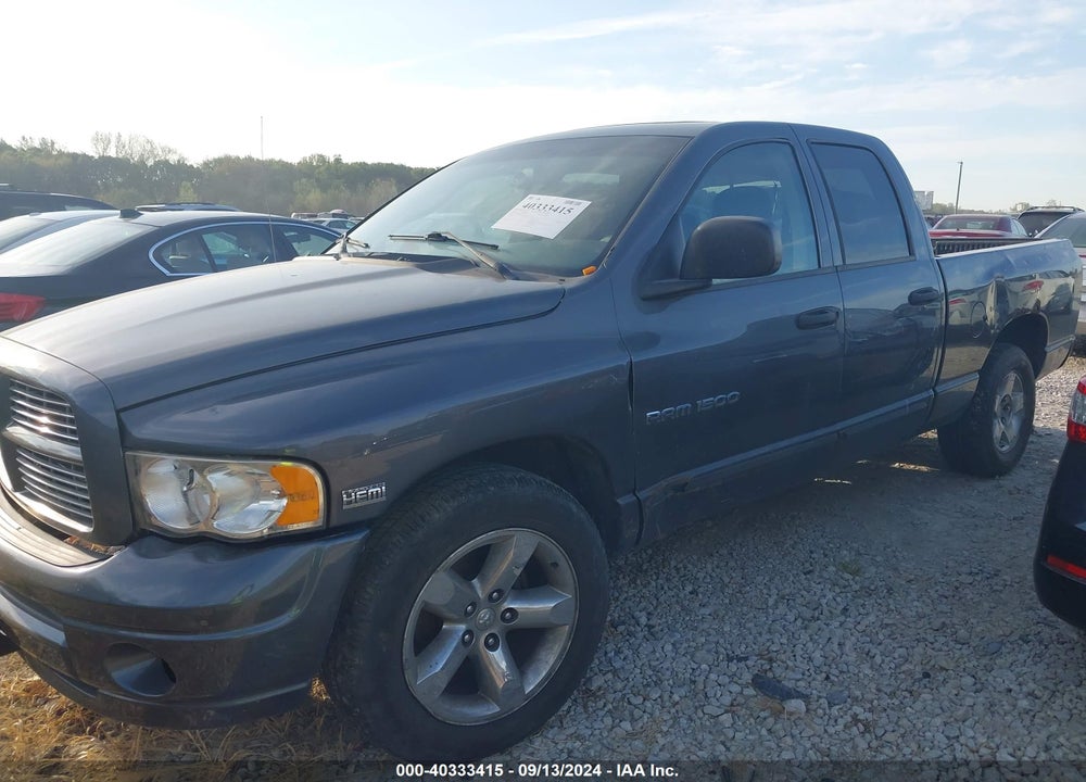 2004 DODGE RAM 1500 SLT/LARAMIE VIN: 1D7HA18D04S572344