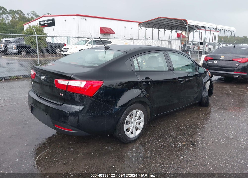 2015 KIA RIO LX VIN: KNADM4A38F6506555