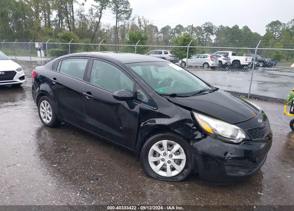 2015 KIA RIO LX VIN: KNADM4A38F6506555