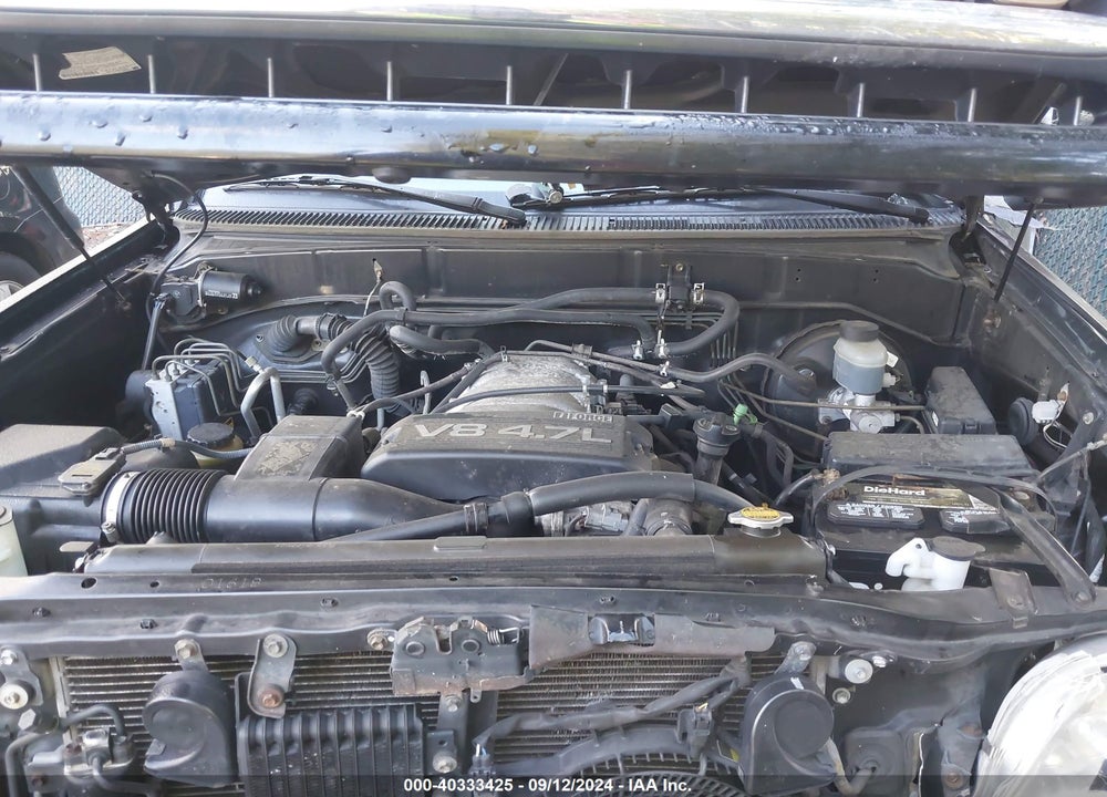2002 TOYOTA SEQUOIA LIMITED V8 VIN: 5TDBT48A32S104003