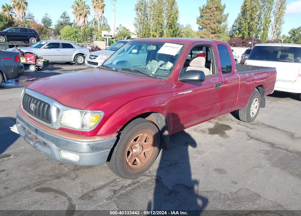 2004 TOYOTA TACOMA VIN: 5TEVL52N44Z334489
