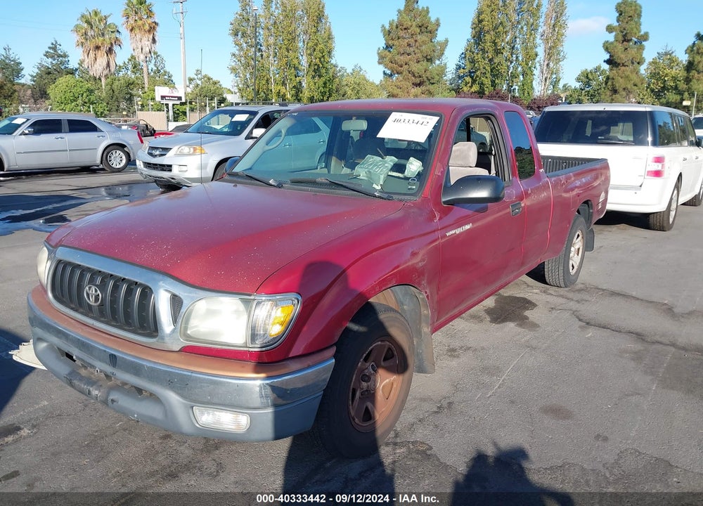 2004 TOYOTA TACOMA VIN: 5TEVL52N44Z334489