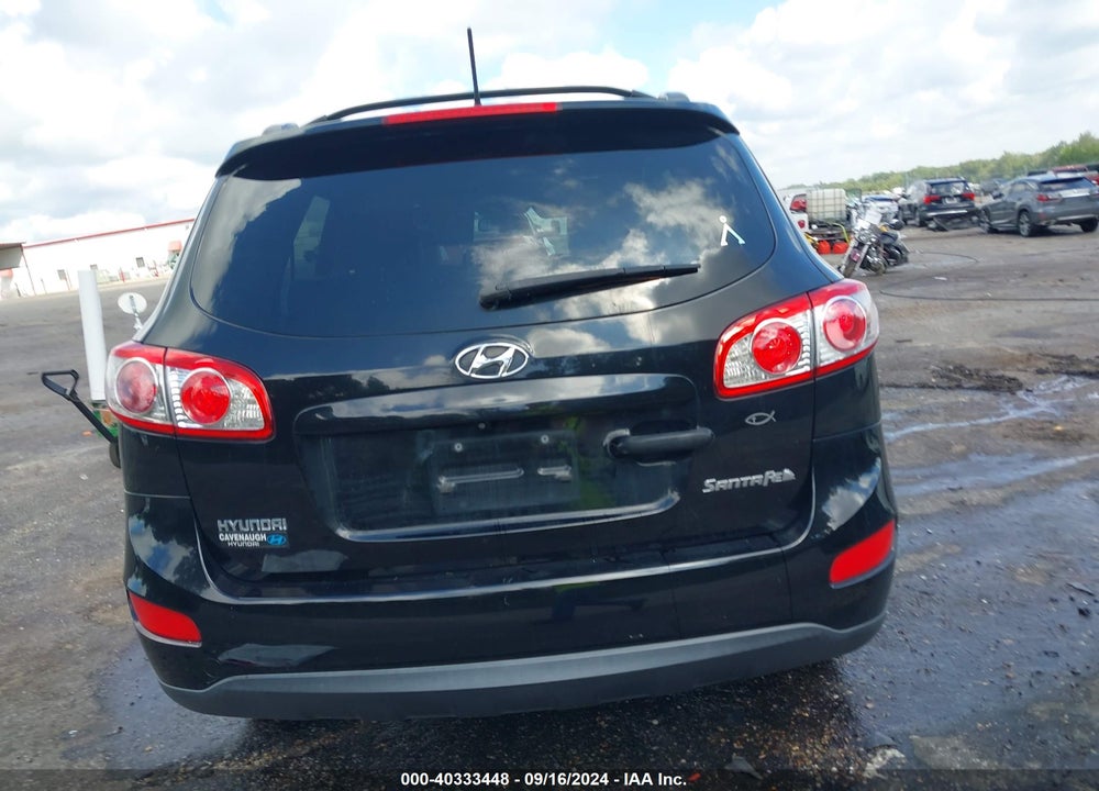2010 HYUNDAI SANTA FE SE VIN: 5NMSH4AG8AH356122