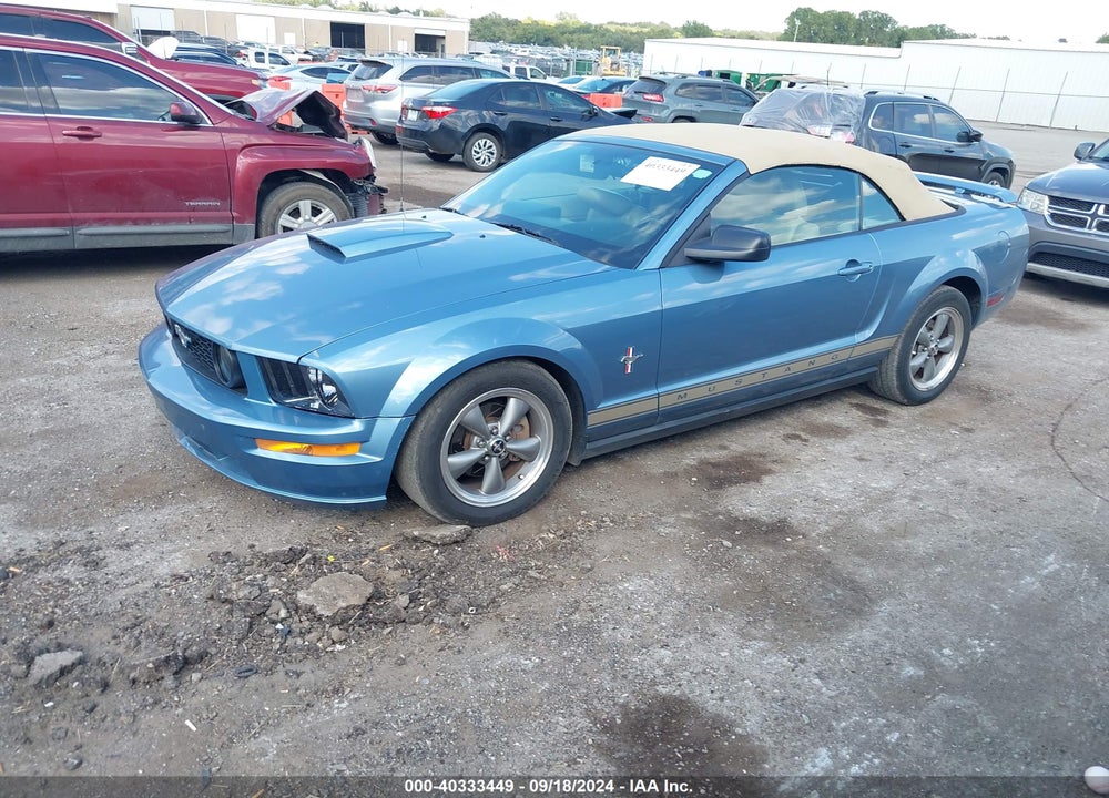 2006 FORD MUSTANG V6 VIN: 1ZVFT84N465101721