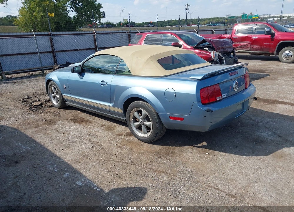 2006 FORD MUSTANG V6 VIN: 1ZVFT84N465101721