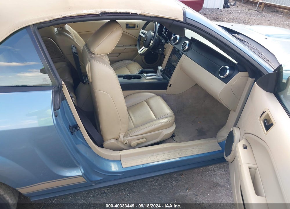 2006 FORD MUSTANG V6 VIN: 1ZVFT84N465101721