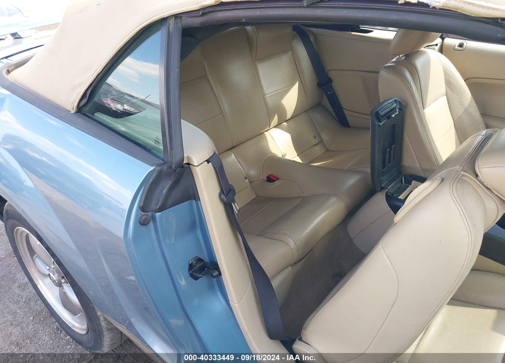 2006 FORD MUSTANG V6 VIN: 1ZVFT84N465101721