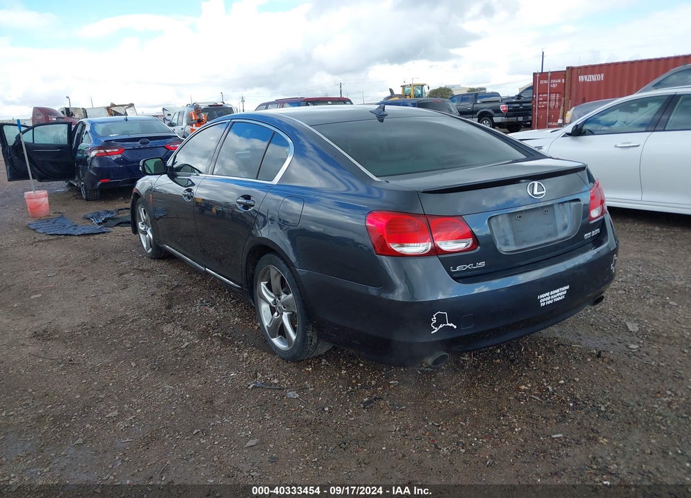 2009 LEXUS GS 350 VIN: JTHBE96S090045197
