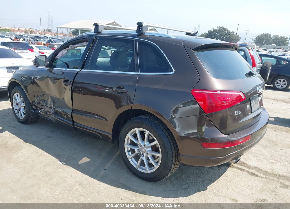 2012 AUDI Q5 2.0T PREMIUM VIN: WA1CFAFPXCA022313