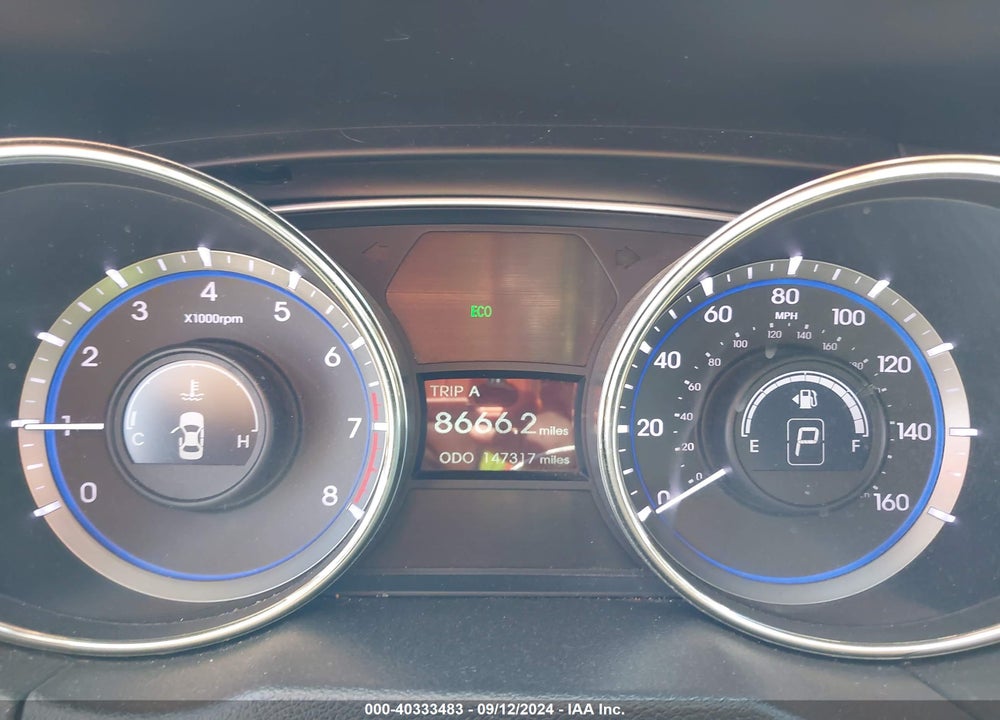 2013 HYUNDAI SONATA GLS VIN: 5NPEB4AC1DH510558