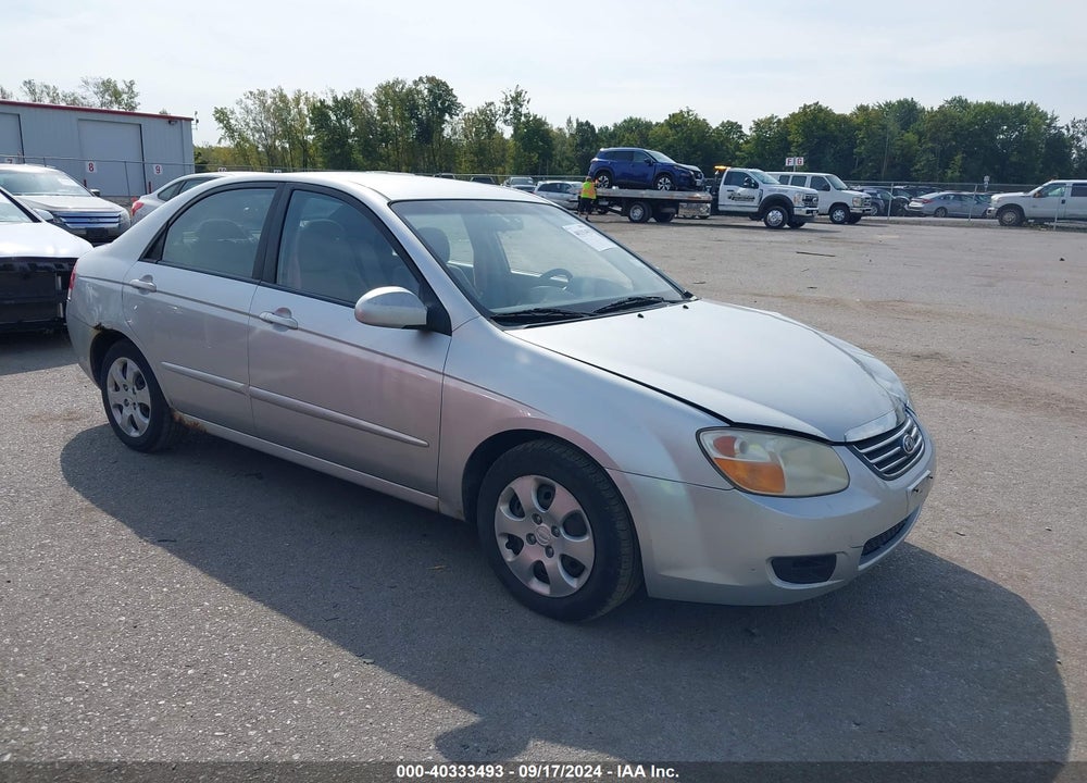 2008 KIA SPECTRA EX VIN: KNAFE122585503485