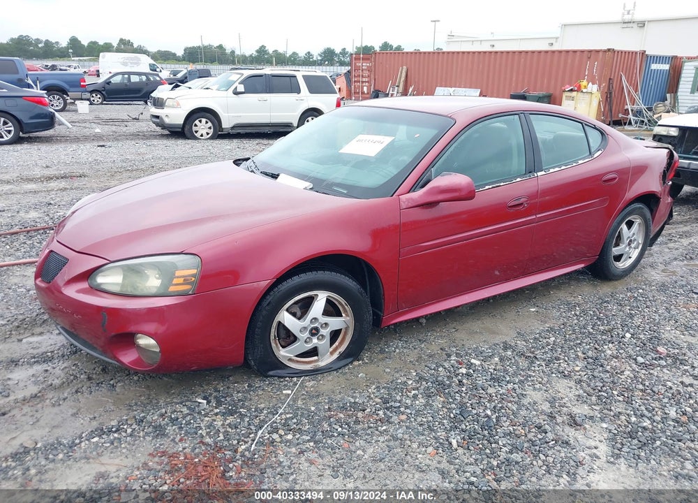 2004 PONTIAC GRAND PRIX GT1 VIN: 2G2WP522541358792