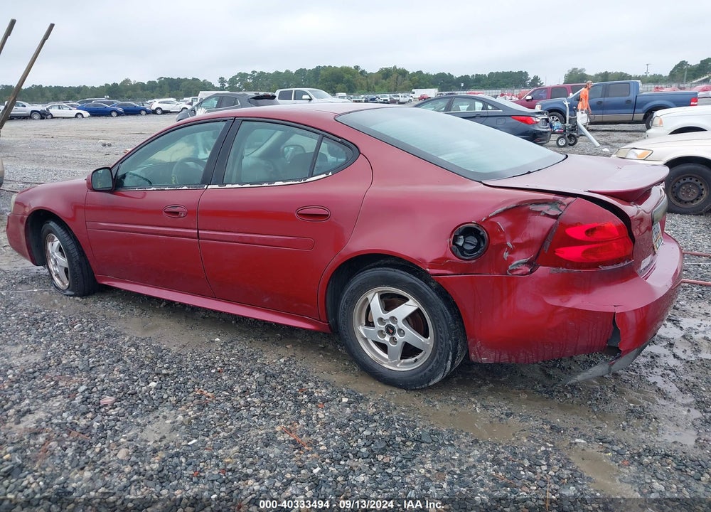 2004 PONTIAC GRAND PRIX GT1 VIN: 2G2WP522541358792
