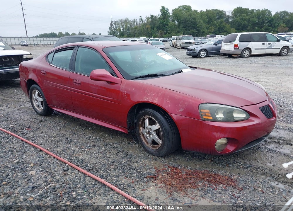 2004 PONTIAC GRAND PRIX GT1 VIN: 2G2WP522541358792