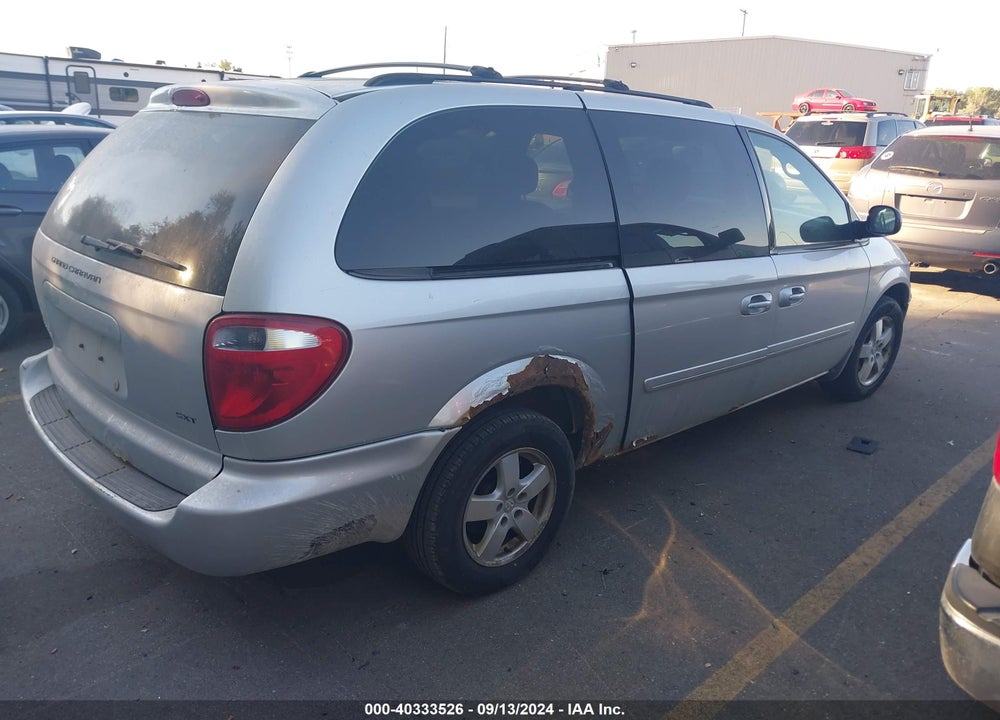 2007 DODGE GRAND CARAVAN SXT VIN: 2D4GP44L97R120159