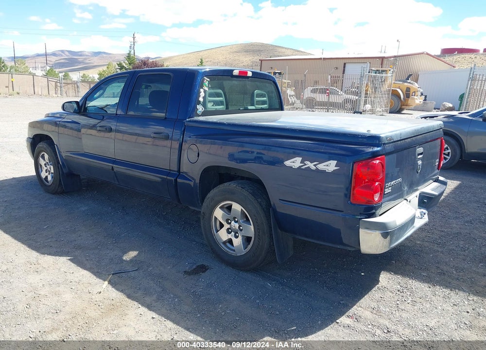 2005 DODGE DAKOTA SLT VIN: 1D7HW48N55S182031