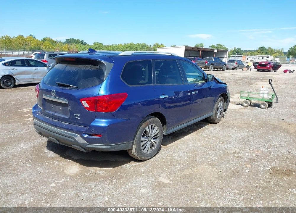 2019 NISSAN PATHFINDER SL VIN: 5N1DR2MM5KC613258