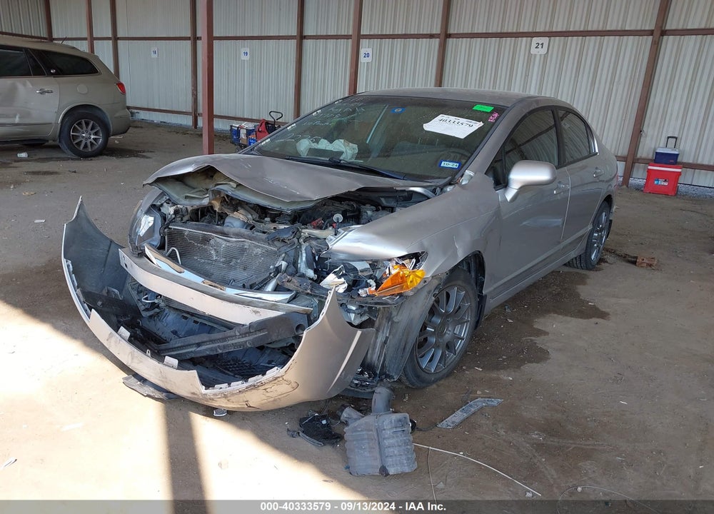 2009 HONDA CIVIC LX VIN: 19XFA165X9E042275