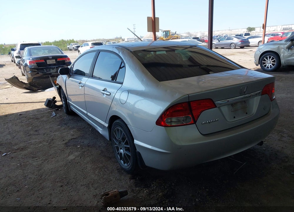 2009 HONDA CIVIC LX VIN: 19XFA165X9E042275