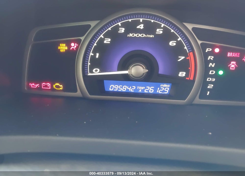 2009 HONDA CIVIC LX VIN: 19XFA165X9E042275